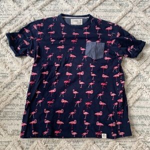 Free Planet Men’s Flamingo T-shirt - Medium